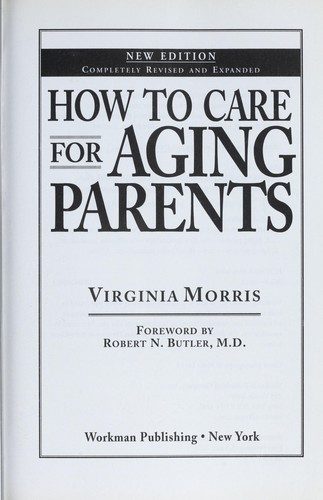 How to Care for Aging Parents — book cover