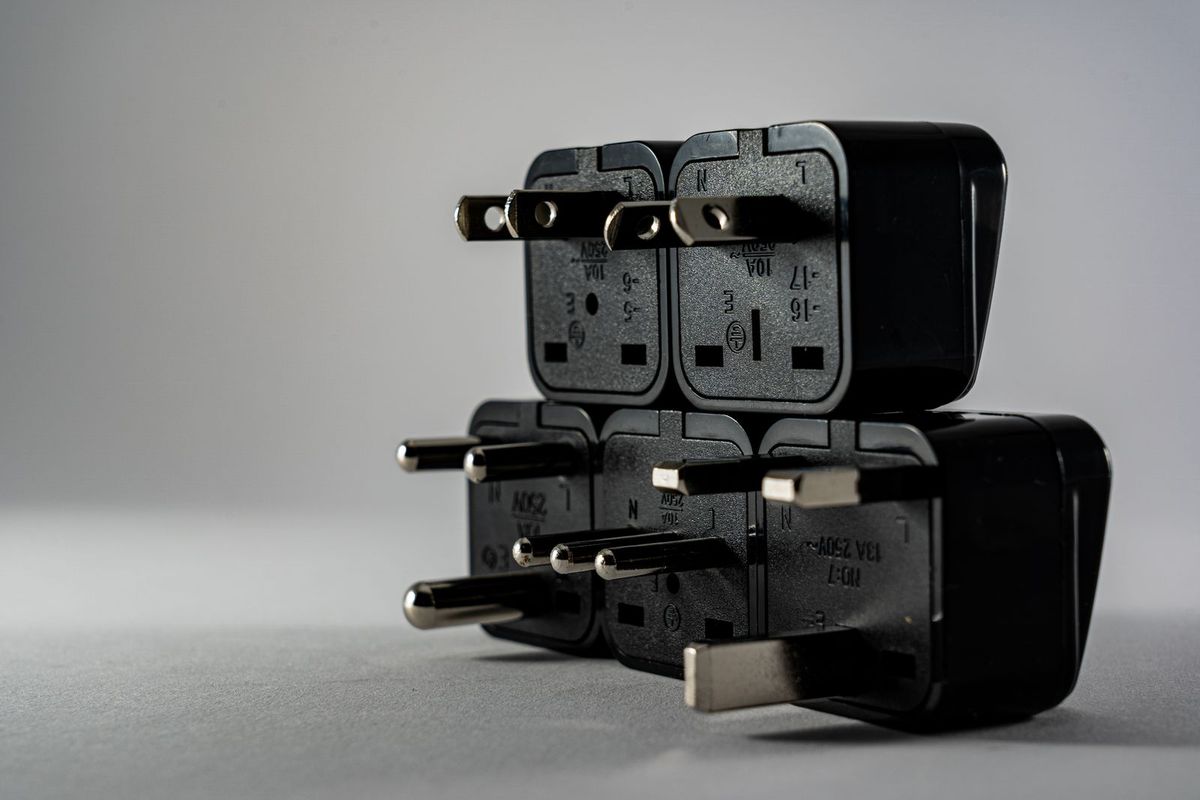 Universal travel adapter — gift idea for retirees