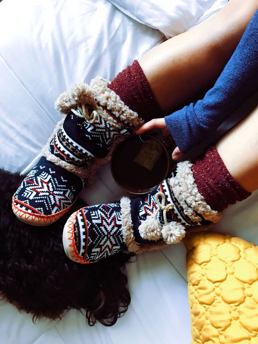 Cozy socks & slippers — gift for a family caregiver