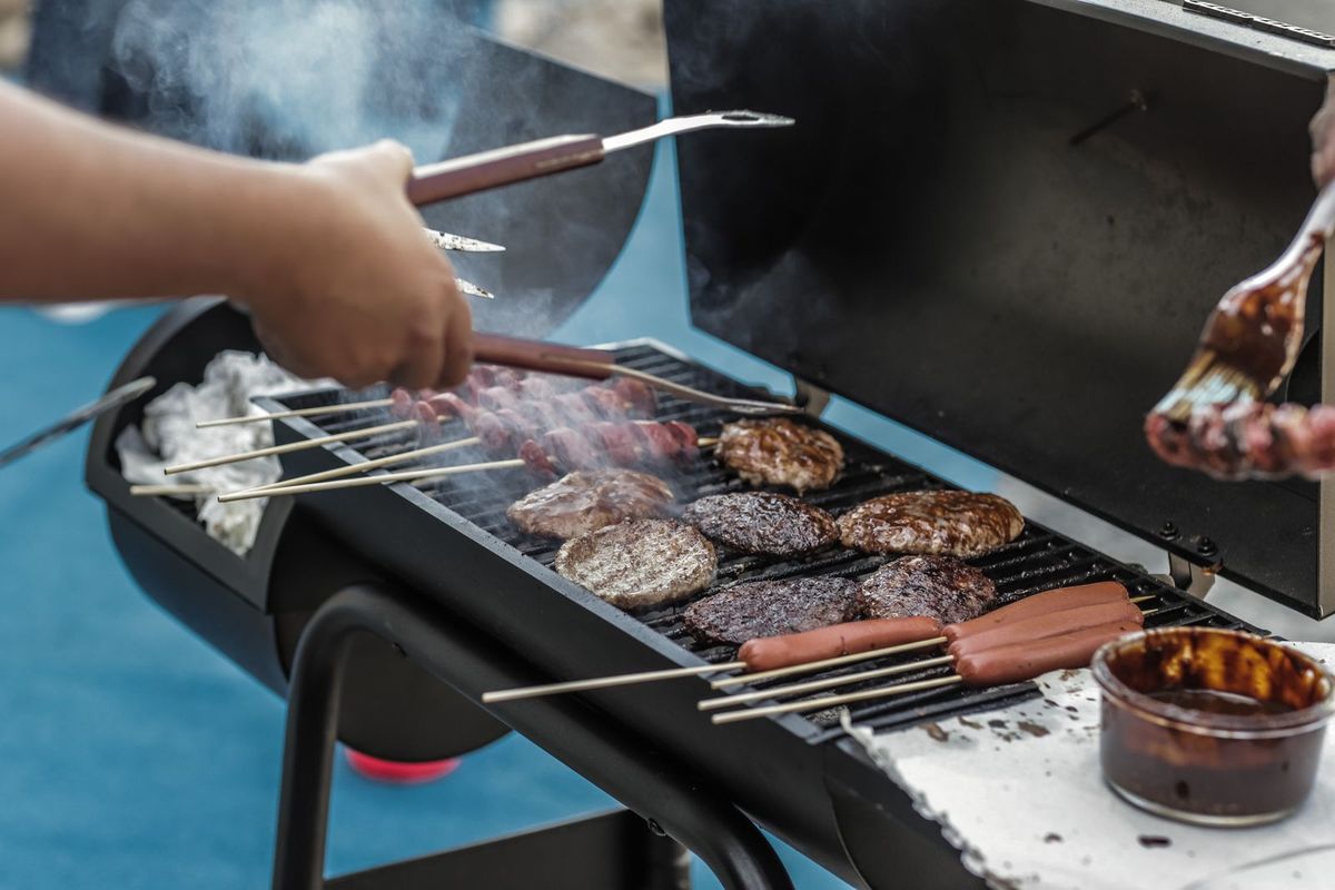 Premium grilling tool set — retirement gift for men
