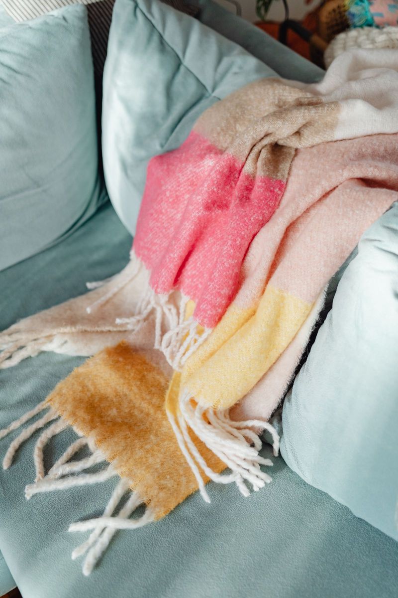 Custom photo blanket — retirement gift for women