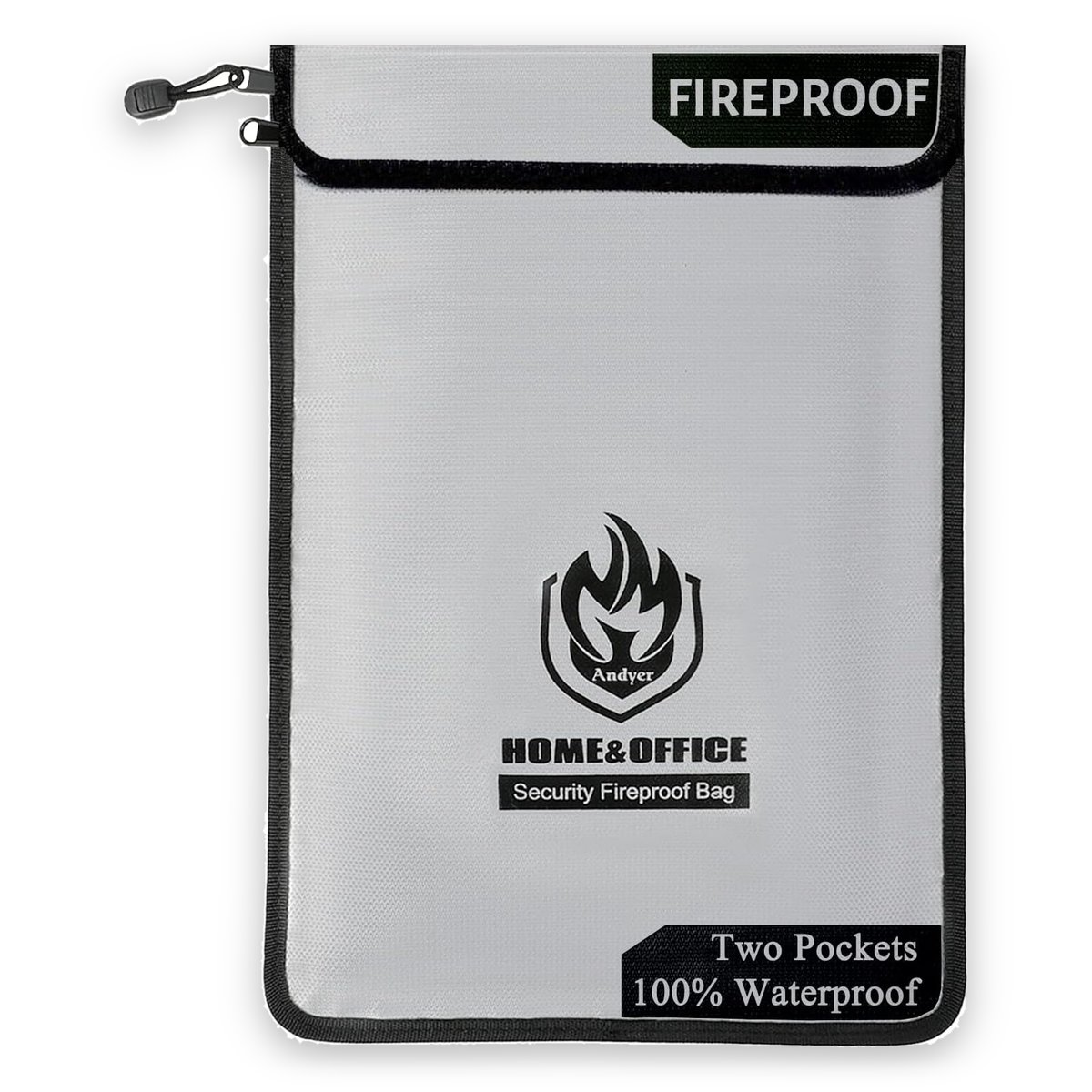 Fireproof & Waterproof Document Bag — recommended companion for retirees