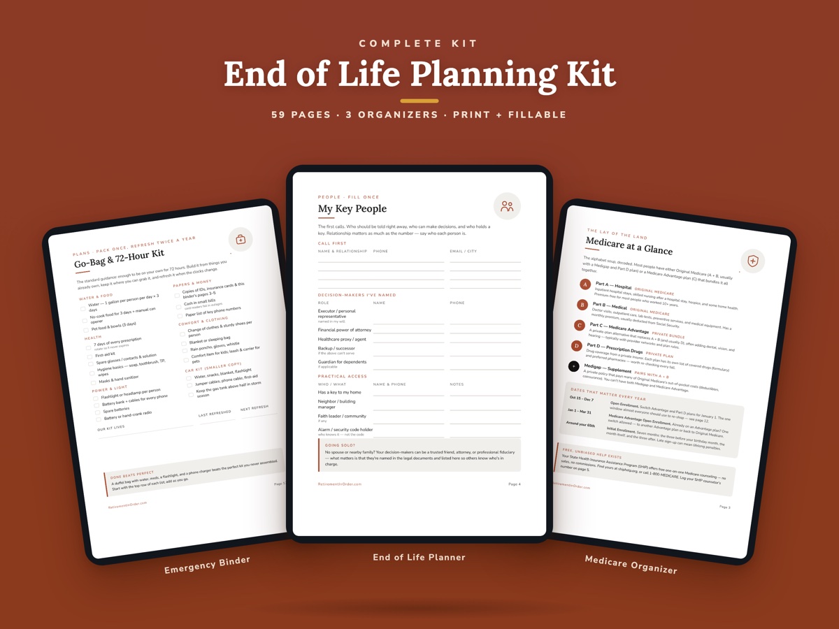 End of Life Planning Kit